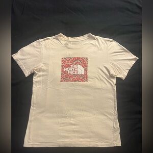 The North Face cream tee- S